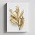 Quadro Canvas - Ramos Dourado - Imagem 1
