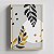 Quadro Canvas Ramos Abstrato Dourado - Imagem 1
