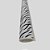 Sintético Emborrachado Zebra 50cm - Imagem 2