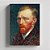 Quadro Canvas Self-Portrait de Vincent van Gogh - Imagem 1