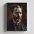 Quadro Canvas Self-Portrait with Pipe - Imagem 1