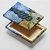 Quadro Canvas Road With Cypress and Star - Imagem 2