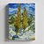 Quadro Canvas Poplars in the Alpilles Near Saint-Rémy - Imagem 1