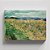 Quadro Canvas Wheat Field with Flowers - Imagem 1