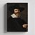 Quadro Canvas Portrait of a Man Holding a Watch - Imagem 1