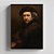 Quadro Canvas Rembrandt Self-Portrait with Beret and Raised Collar - Imagem 1