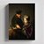 Quadro Canvas A Young Scholar and his Tutor Rembrandt - Imagem 1