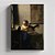 Quadro Canvas Woman with Lute - Imagem 1
