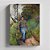 Quadro Canvas Peasant Woman Carrying Two Bundles of Hay - Imagem 1
