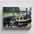 Quadro Canvas Barges At Pontoise, Frame & Passepartout - Imagem 1