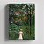 Quadro Canvas Woman Walking in an Exotic Forest - Imagem 1