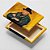 Quadro Canvas Fisherman Against Yellow Background - Imagem 2