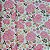 Sintético Doll/Dollaro Floral Pink 50cm - Imagem 1