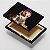 Quadro Canvas Cachorro e Vinho 30cmX45cm Borda Infinita CHASSI 2cm OUTLET - Imagem 2