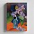 Quadro Canvas Still Life With Flowers and Idol - Imagem 1