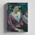 Quadro Canvas Portrait of a Woman in Front of a Still Life by Cézanne - Imagem 1