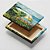 Quadro Canvas Flower Garden and Bungalow, Bermuda - Imagem 2