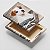 Quadro Canvas Cachorro Fofo Cesta 30cmX45cm Borda Infinita CHASSI 2cm OUTLET - Imagem 2