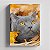 Quadro Canvas Gato Cinza Olhos Mel 067 - Imagem 1
