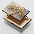 Quadro Canvas Arvore Da Vida Dourado Luxuoso - Imagem 2