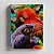 Quadro Canvas Aves Exóticas 40cmX60cm Borda Infinita CHASSI 2cm OUTLET - Imagem 1