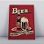 Quadro Canvas Duff Beer 30cmX45cm Borda Infinita CHASSI 2cm OUTLET - Imagem 1