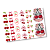 DTF UV Tamanho A5 (21x15cm) - Coleção Frutas - Imagem 1