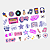 DTF UV Tamanho A5 (21x15cm) - Kpop - Imagem 1