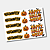 DTF UV Tamanho A5 (21x15cm) - Halloween - Imagem 1