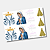DTF UV Tamanho A5 (21x15cm) - Ave Maria - Imagem 1