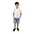 BERMUDA JEANS INFANTIL COM BOLSO EMBUTIDO MASCULINA - Imagem 1