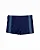 SUNGA BOXER LISA COM RECORTE LATERAL AZUL MARINHO - Imagem 3