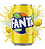 REFRIGERANTE FANTA LEMON 330ML - ALEMANHA - Imagem 1