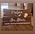 Placa Decorativa personalizada 60x33 6mm espessura - Imagem 1
