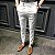 Calça Reta em Poliéster para Homens Look Casual Moderno - Imagem 5