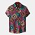 Camisa masculina solta de verão com manga curta - Imagem 24