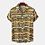 Camisa masculina solta de verão com manga curta - Imagem 12