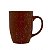 Caneca de Cerâmica Flocos Marrom 270ml Lyor - Imagem 1