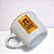 Caneca Zaro Café Branca com Borda Dourada 70ml - Imagem 7
