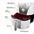 Fritadeira Air Fryer Britânia 5L Branca Redstone 1500W - Imagem 4