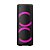Alto-Falante Amplificada Bluetooth Preta Pulse SP504 Com 02 Microfones - Imagem 2