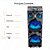 Caixa de Som Pulse Storm 2 SP514 10"pol BT Led Rádio TWs 1500w-2 Mic - Imagem 5