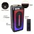 Caixa de Som Amplificada Philco PCX4501 Flash Lights TWS 350w-2 Mic - Imagem 4