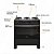 Fogão à Gás Itatiaia Waves 6 Bocas Preto Mesa Inox Forno 88,5 L-Bivolt - Imagem 4