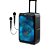 Caixa de Som Amplificada Philco PCX5200 Portátil Full LED 600w-2 Mic - Imagem 1