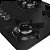 Cooktop a Gás Mueller MCG5BB 5B Mesa de Vidro Ultra Chama Bivolt-PTO - Imagem 5