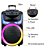 Caixa de Som Portatil Pulse Burts SP404 15" Pol Bluetooth 850W - 2 Mic - Imagem 4