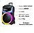 Caixa de Som Portatil Pulse Burts SP404 15" Pol Bluetooth 850W - 2 Mic - Imagem 9