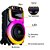 Caixa de Som Pulse Burst 2 SP408 Com Bateria 12" pol Radio FM 600W-1 Mic - Imagem 4