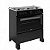Fogão à Gás Itatiaia Star New 6 Bocas Mesa Inox Forno 82 Litros-Preto - Imagem 1